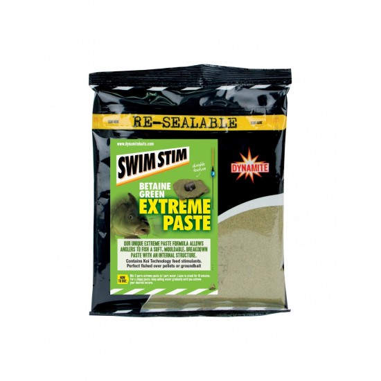 Pasta Dynamite Baits - Swim Stim Extreme Paste Betaine Green 350g